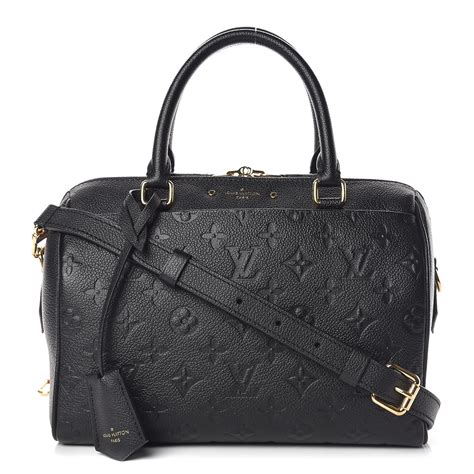 louis vuitton black empreinte bumbag|louis vuitton empreinte speedy 25.